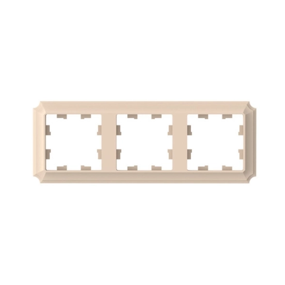 Рамка ATLASDESIGN Antique 3п песочн. универс. ATN101203