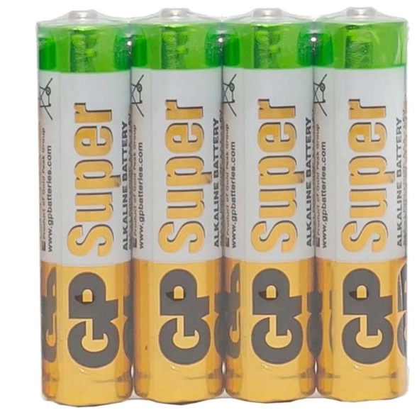 Батарейка GP Super Alkaline AAA-LR03 BP-4 бл.4шт