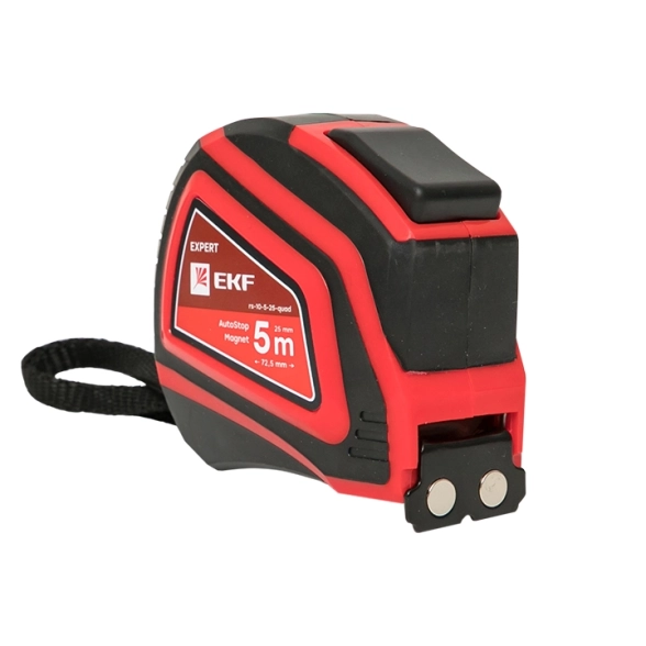 Рулетка Autostop Магнит PC-10 (5мх25мм) EKF Expert