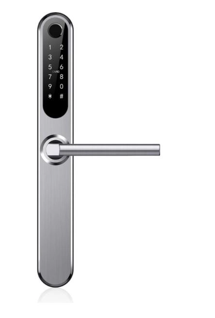 Умный электронный замок Smart Slim SILVER Novilock v.4203