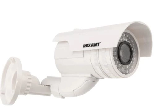 Муляж камеры REXANT уличный цилиндр.белый