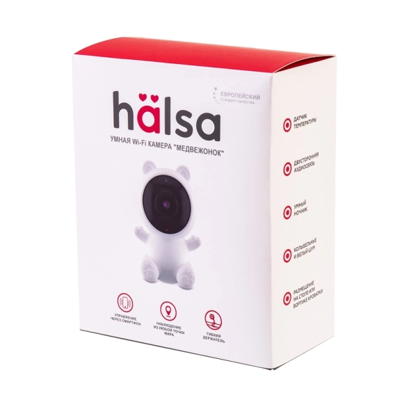 Умная Wi-Fi камера Медвежонок HALSA-image-1