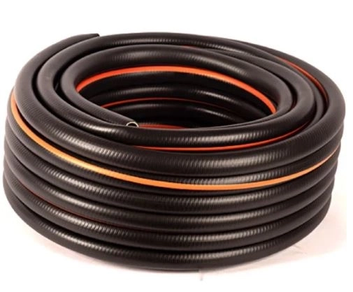 Шланг полив. ПВХ Мелисса 3-слойн. армир. 1/2" 25м черный