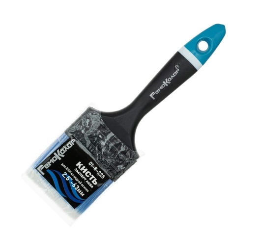 Кисть плоская РемоКолор Олимп Аква 2,5"-63мм 01-8-225