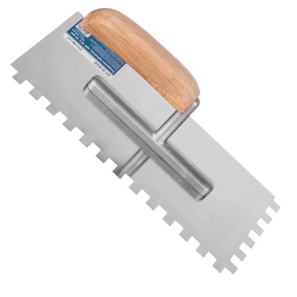 Гладилка РемоКолор 270х125мм зуб.10х10мм 27-0-010