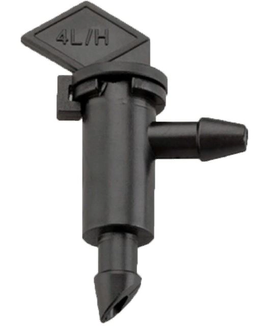 Капельница флаг 1/4" AD2203 черный