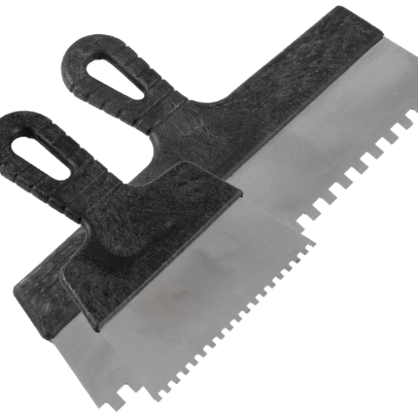 Шпатель РемоКолор 150мм фас.зуб.6х6см 12-1-106