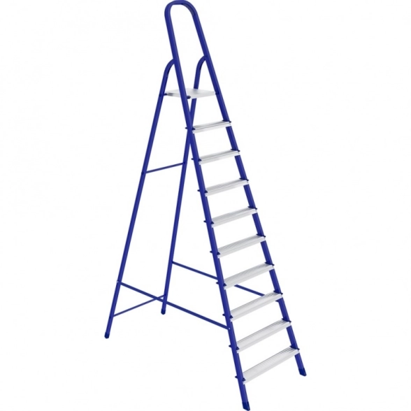 Стремянка РемоКолор 10ст. сталь 2,08/2,90/4,1м 10,4кг