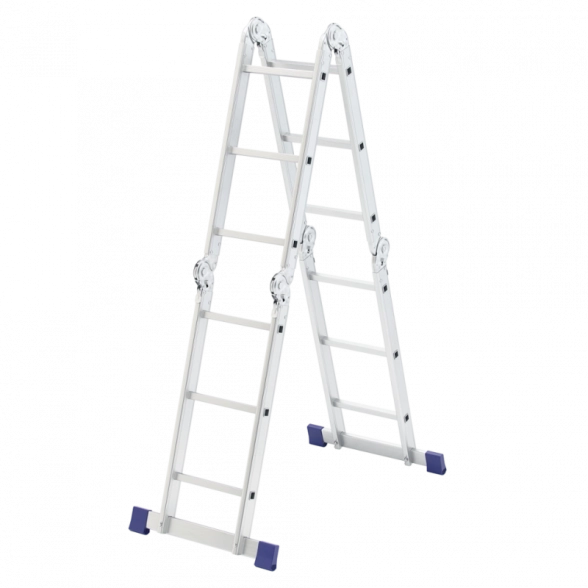 Лестница-трансформер РемоКолор 4х3 алюминий 0,98/1,72/3,55м 14,5кг
