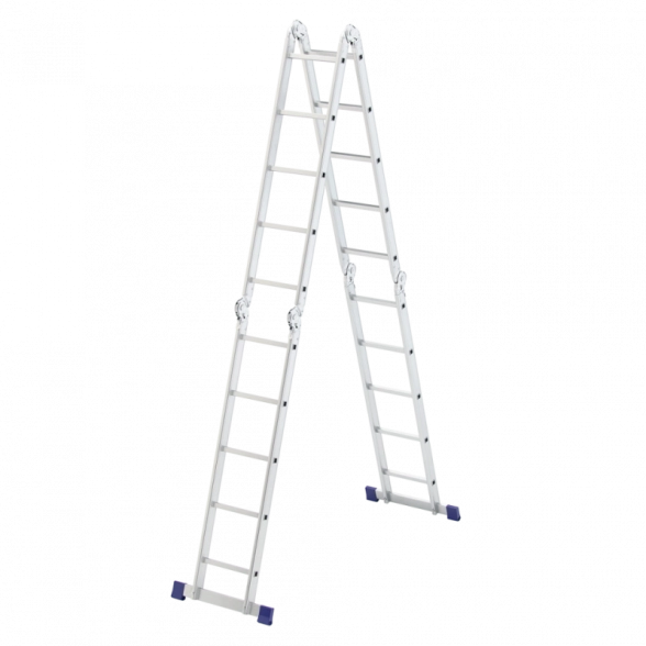 Лестница-трансформер РемоКолор 4х5 алюминий 1,50/2,74/5,74м 15,8кг