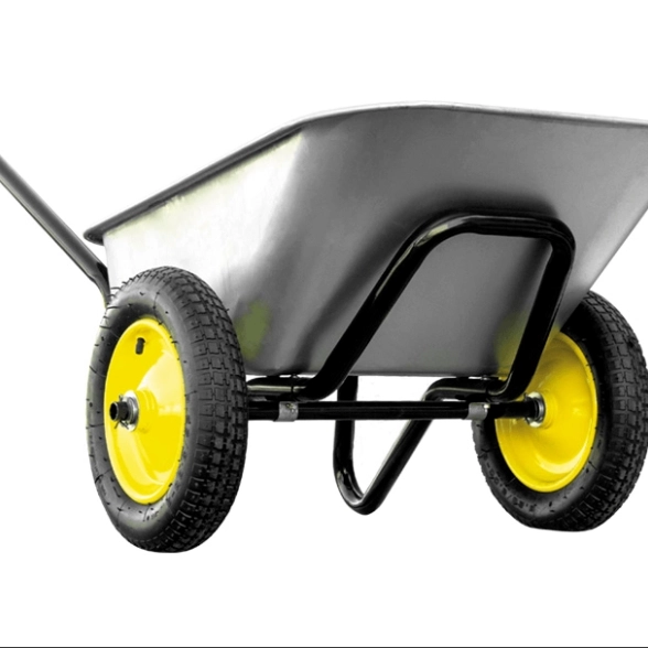 Тачка Yard 2кол 200кг V110л низкопольная 66-9-220