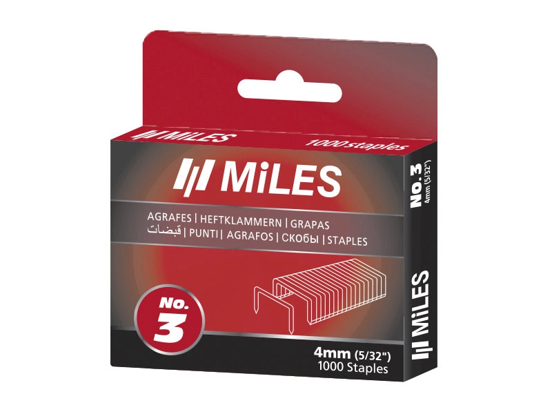 Скоба д/ст.Miles 10мм 1000шт тип53