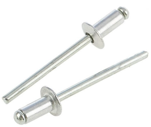 Заклепки 4.0х16мм 16шт пакет