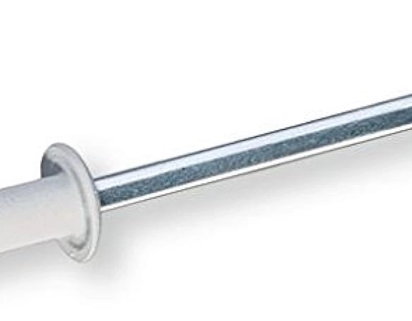 Заклепка 3.2х8 RAL-6005 алюм/сталь 1шт (пром)