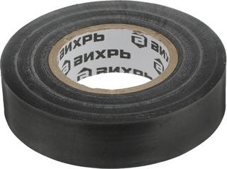 Изолента Вихрь 10мх15ммх0,15мм черный 73/3/3/1