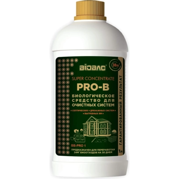 Ср-во биологическое д/очистных систем BB-PRO 30