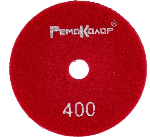 Круг алм. гибкий РемоКолор "черепашка" 100мм Р400 сухая 74-5-040