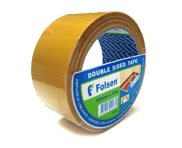 Лента Folsen 50ммх5м двухст.тканев.