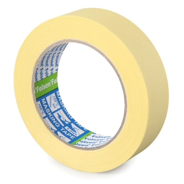 Лента Folsen 30ммх50м малярн.желтая