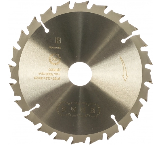 Диск пил. Patriot Edge 185х24х30/20 24T дерево