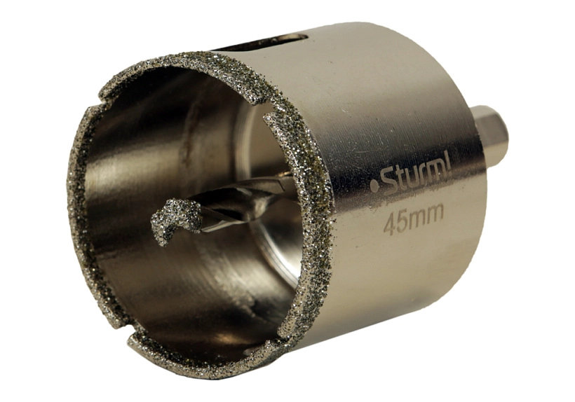 Коронка алмазная Sturm! 1055-10-4570 45х70мм керамогранит-image-1