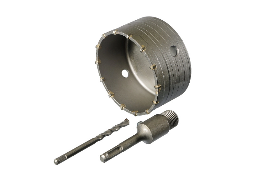 Коронка по бетону Sturm! 9018-SDS-HD110 SDS+ 110мм с держателем-image-1