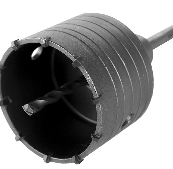 Коронка по бетону Sturm! 9018-SDS-HD80 SDS+ 80мм с держателем