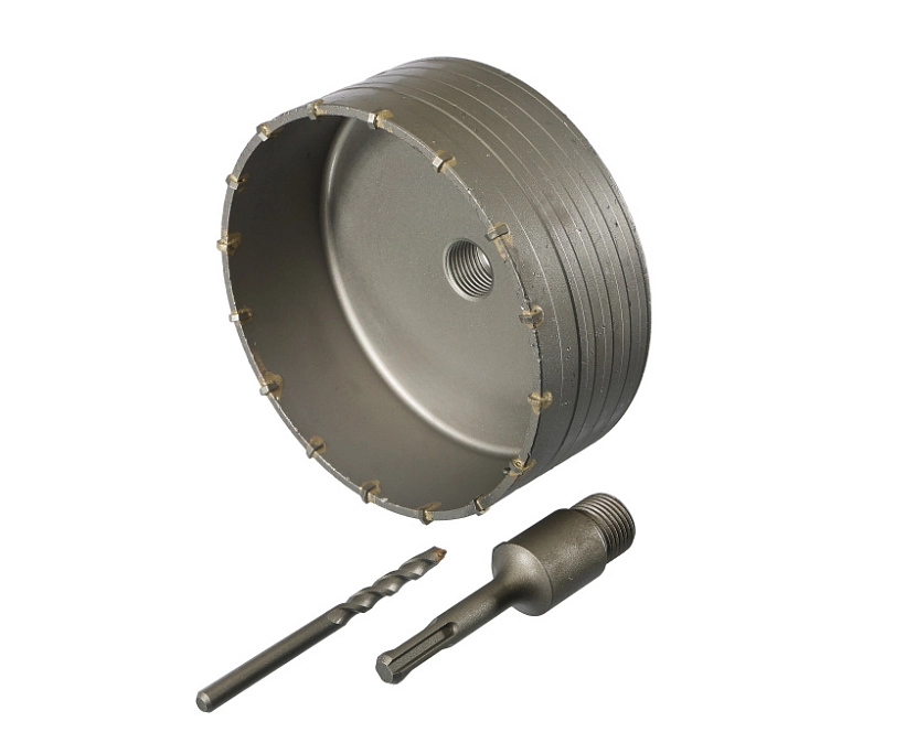 Коронка по бетону Sturm! 9018-SDS-HD150 SDS+ 150мм с держателем-image-1