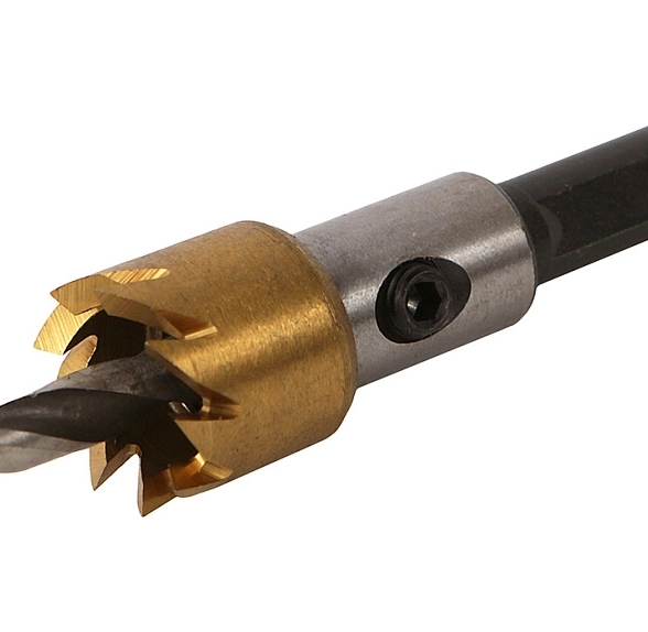 Коронка биметаллическая Sturm! 1090-S04-BI-16 16мм металл-image-1