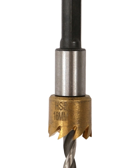 Коронка биметаллическая Sturm! 1090-S04-BI-16 16мм металл