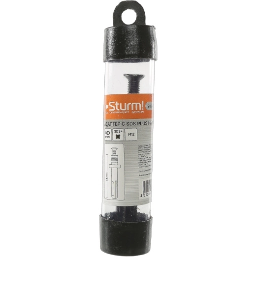Адаптер на патрон Sturm! 9019-PlusМ12 SDS+ М12x1,25мм