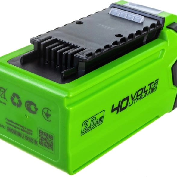 Аккумулятор GreenWorks G40B2 40В 2Ач-image-1