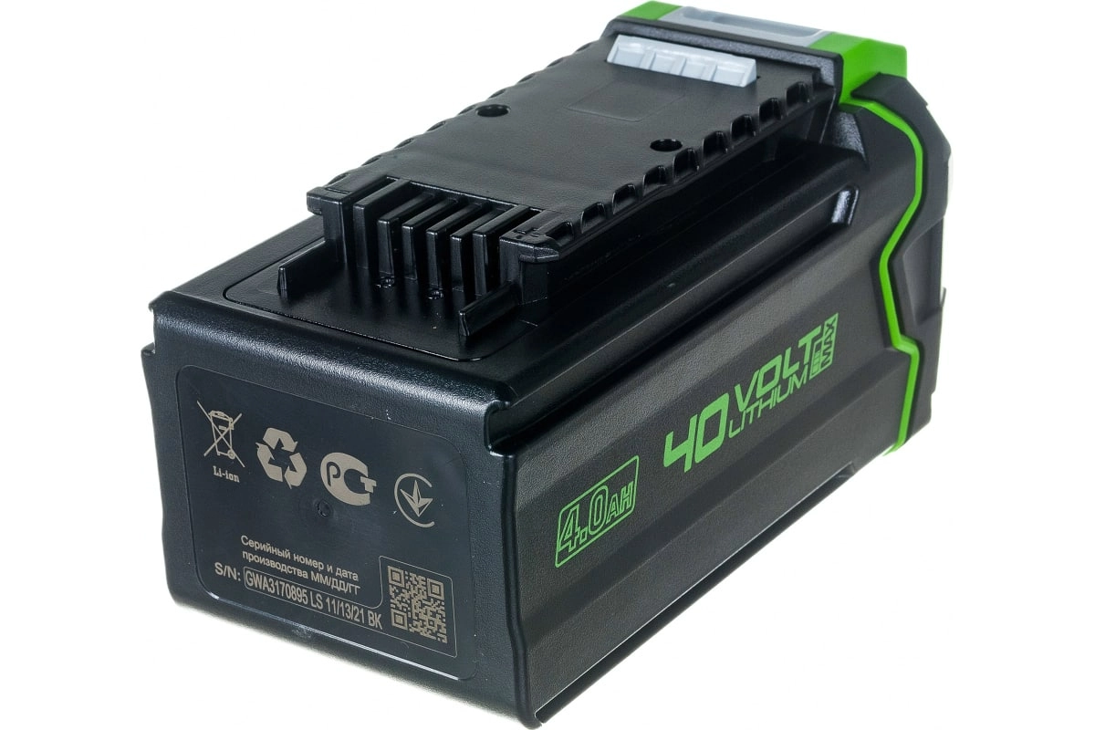 Аккумулятор GreenWorks G40B4 40В 4Ач-image-2