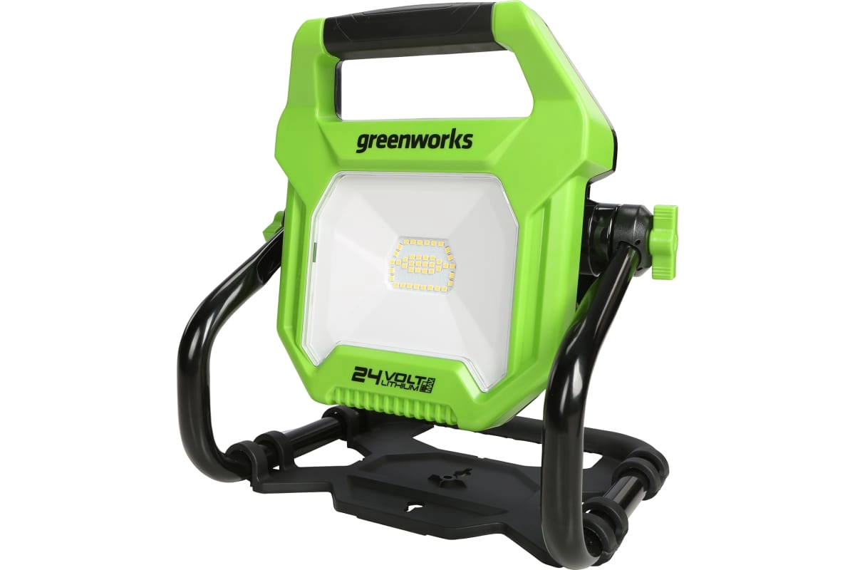 Фонарь светодиодный GreenWorks G24WL 24В 2в1 без аккумулятора и ЗУ