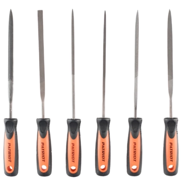 Набор надфилей Рatriot NFS-6 140мм 6пр.