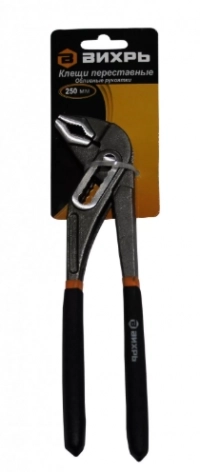 Клещи Вихрь 300мм переставные обливные рукоятки 73/6/3/5