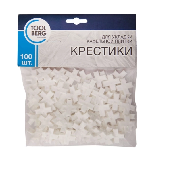 Крестики д/пл. Toolberg 3мм 100шт. 2707330