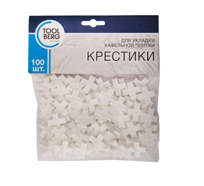 Крестики д/пл. Toolberg 3мм 100шт. 2707330