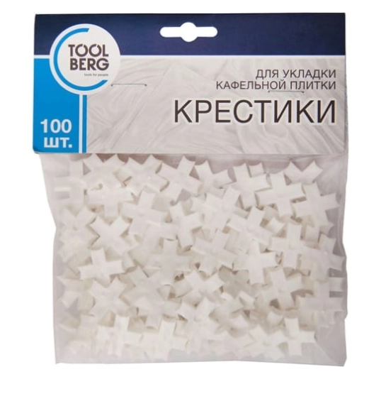 Крестики д/пл. Toolberg 1,5мм 100шт. 2707315