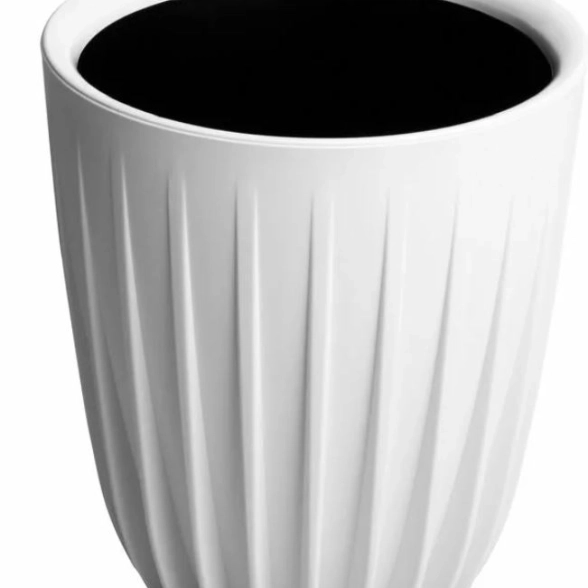 Горшок цветочный Сигма белый CИ30-10 с вкладкой 18л