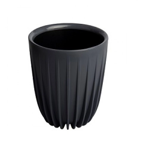 Горшок цветочный Сигма антрацит CИ30-12 18л
