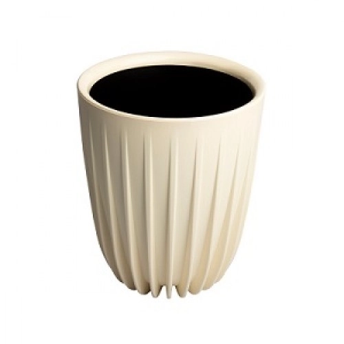 Горшок цветочный Сигма ванильный CИ30-31 с вкладкой 18л