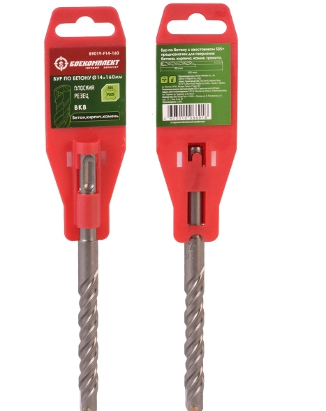 Бур по бетону Боекомплект B9019-F14-160 SDS+ 14х160мм
