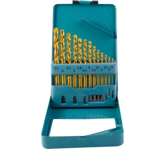 Набор сверл по металлу РемоКолор 1,5-6,5мм 13шт 36-8-201