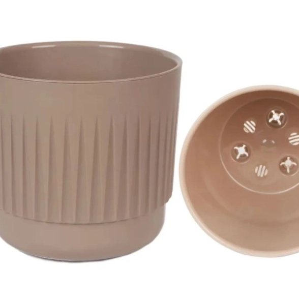 Горшок д/цветов Бета фраппе Б17-90 с вкладкой 3л