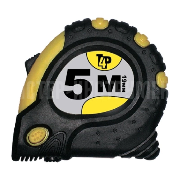 Рулетка T4P 5мх19мм рез/корпус 2501619