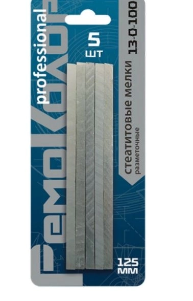 Набор разметочных мелков РемоКолор 125x12x5мм 5 шт. 13-0-100