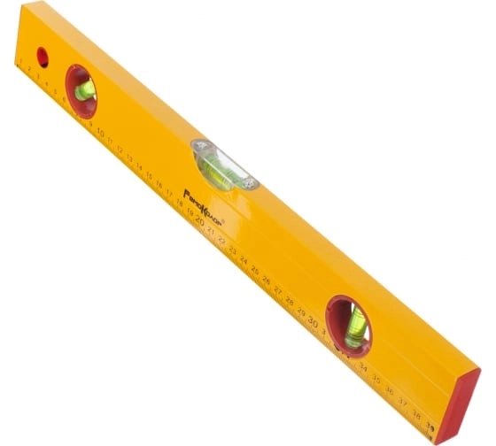 Уровень Hobbi Yellow 400мм 3 гл.акрил. 17-0-004