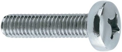 Винт DIN7985 М4х10 полусф.гол.шт (пром)