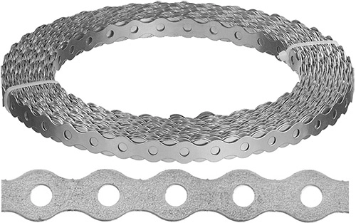Лента перф.д/вент.17х0.55 волна